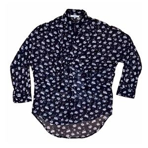 RO & DE Women’s Chiffon Long Sleeve Blouse Top Size XS PreOwned